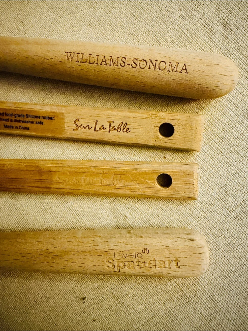 Vintage Halloween themed silicone spatulas set of 4